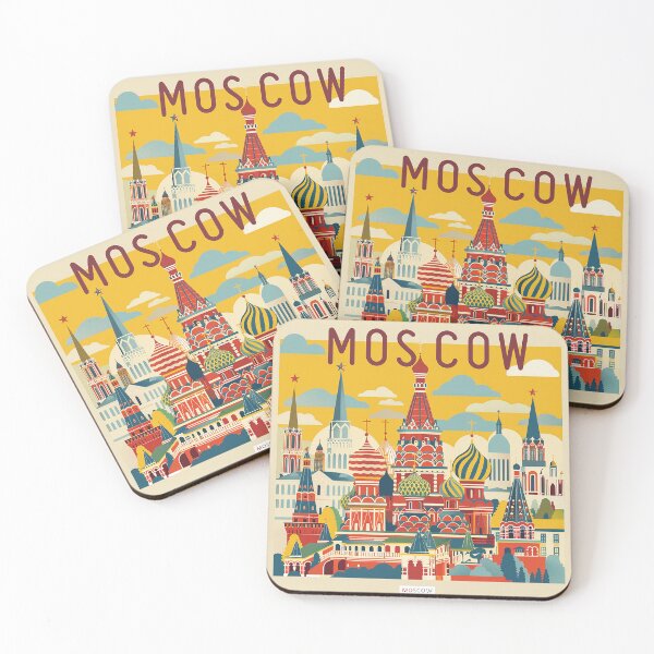 Item preview, Moscow Art Moscow Print designed and sold by nomiraclehere.