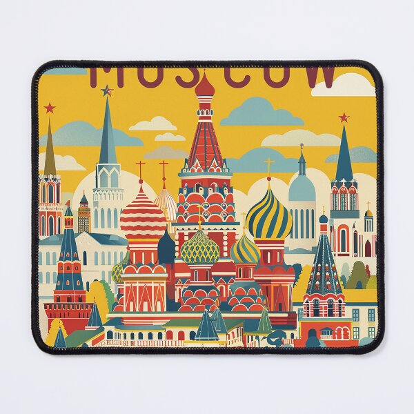 Item preview, Moscow Art Moscow Print designed and sold by nomiraclehere.