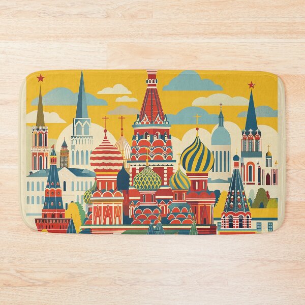 Item preview, Moscow Art Moscow Print designed and sold by nomiraclehere.