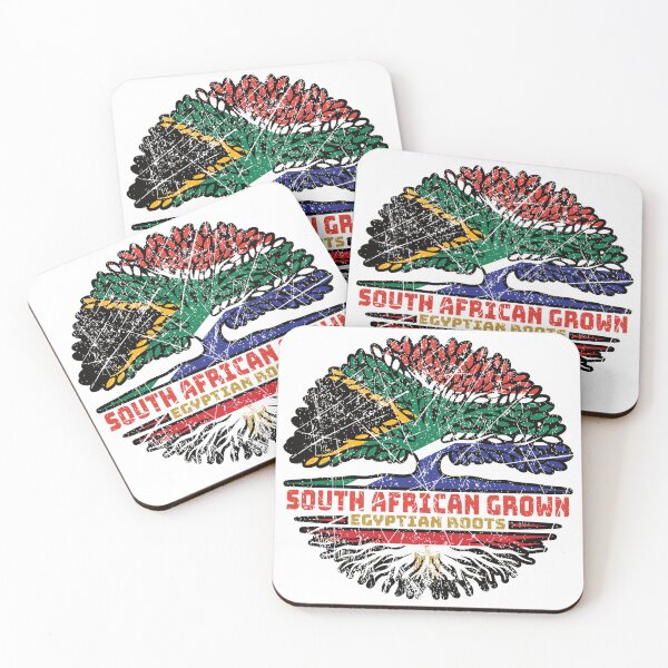 Item preview, Egypt Egyptian South African South Africa Tree Roots Flag designed and sold by FlagX.