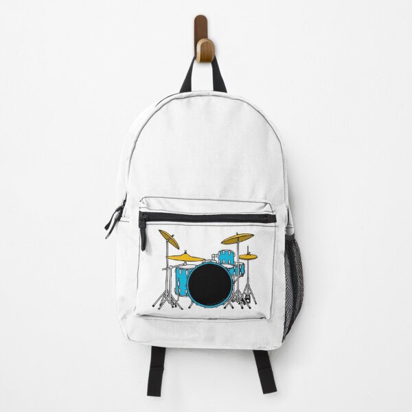 Item preview, Blue Drum Kit Drummer Musician designed and sold by doodlerob.