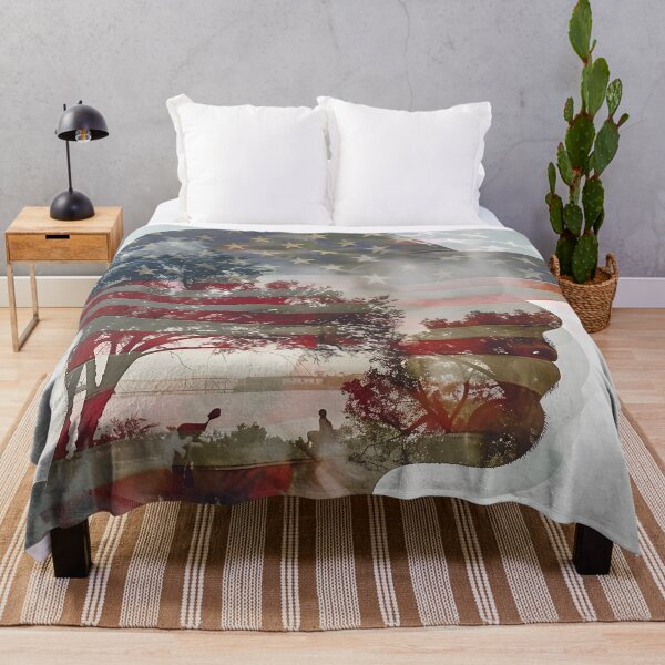 Item preview, Patriotic Man Double Exposure designed and sold by dcrc.