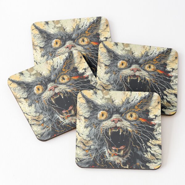 Item preview, Cat with playful paws designed and sold by wolfgangrainer.