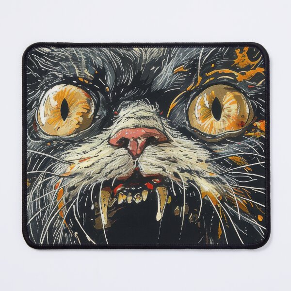 Item preview, Cat with playful paws designed and sold by wolfgangrainer.