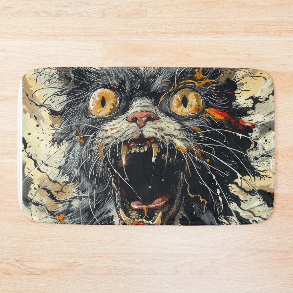 Item preview, Cat with playful paws designed and sold by wolfgangrainer.