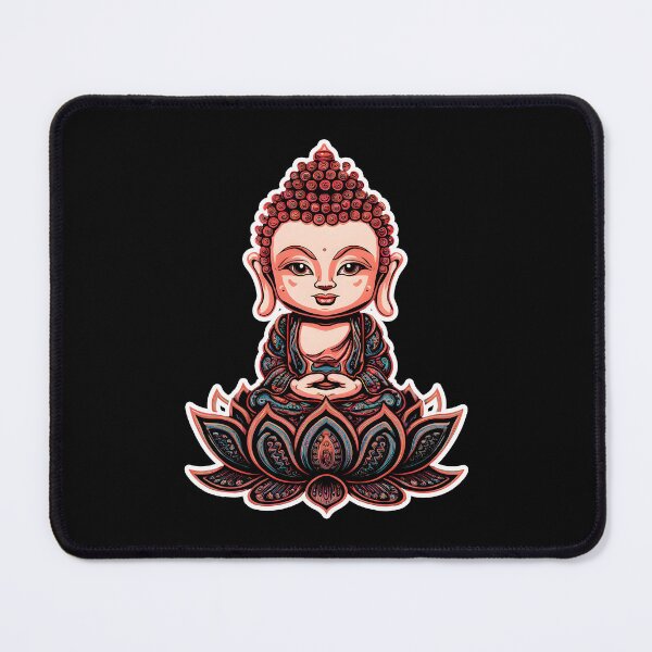 Item preview, Tiny Buddha Meditation Spiritual Detailed Zen Artistry designed and sold by w1ckerman.
