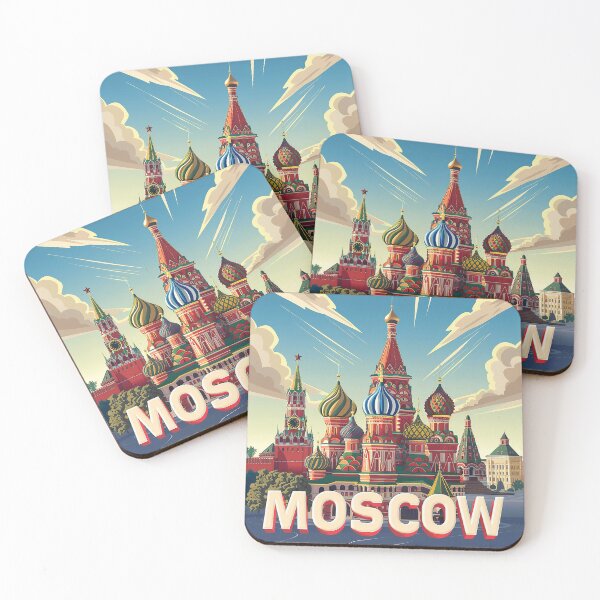 Item preview, Moscow Art Moscow Print designed and sold by nomiraclehere.