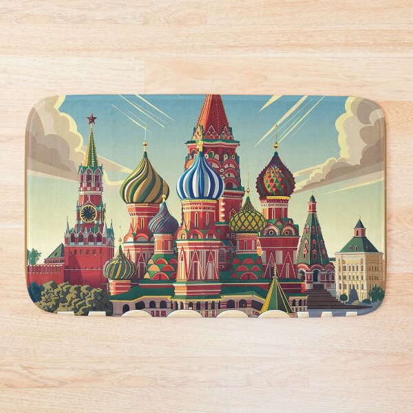 Item preview, Moscow Art Moscow Print designed and sold by nomiraclehere.
