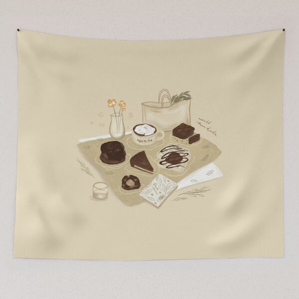 Item preview, World of Chocolate - Botanical Line Art designed and sold by Ryel Art.