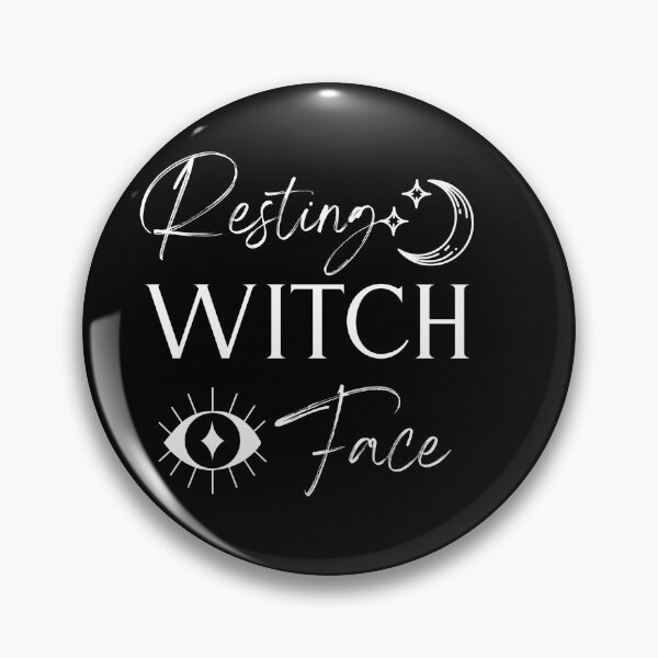 Item preview, Resting Witch Face 01 designed and sold by Wild Starling.