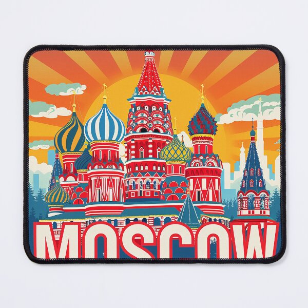Item preview, Moscow Art Moscow Print designed and sold by nomiraclehere.