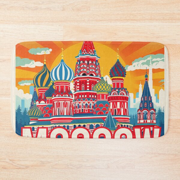 Item preview, Moscow Art Moscow Print designed and sold by nomiraclehere.