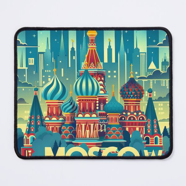 Item preview, Moscow Art Moscow Print designed and sold by nomiraclehere.
