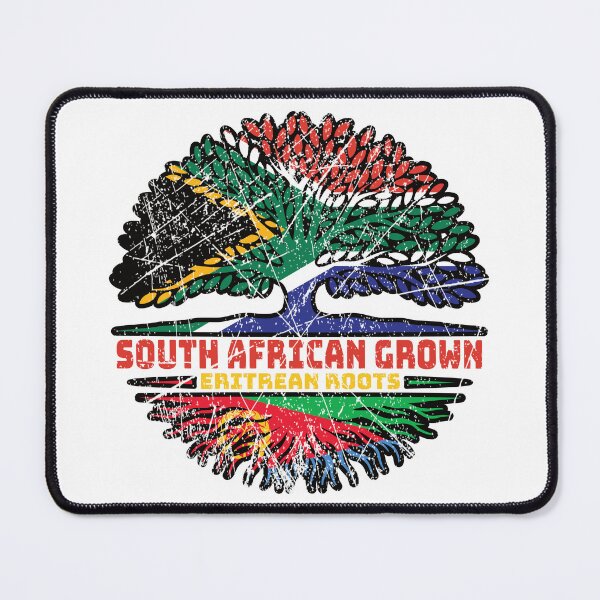 Item preview, Eritrea Eritrean South African South Africa Tree Roots Flag designed and sold by FlagX.