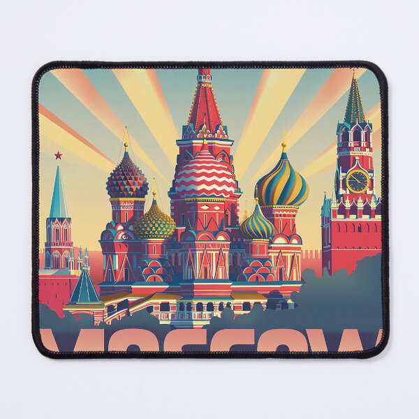 Item preview, Moscow Art Moscow Print designed and sold by nomiraclehere.