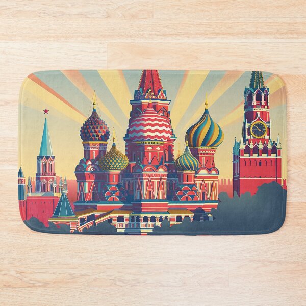 Item preview, Moscow Art Moscow Print designed and sold by nomiraclehere.