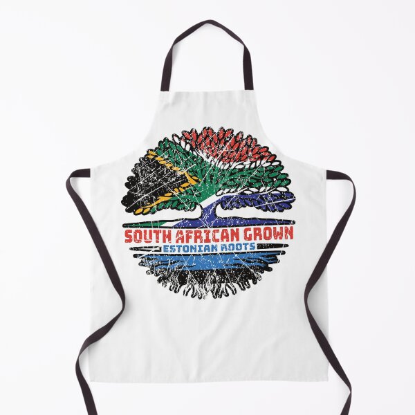 Item preview, Estonia Estonian South African South Africa Tree Roots Flag designed and sold by FlagX.