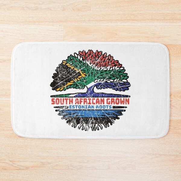 Item preview, Estonia Estonian South African South Africa Tree Roots Flag designed and sold by FlagX.