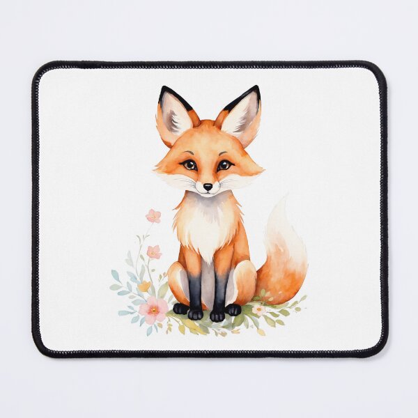 Item preview, Whimsical Watercolor Fox designed and sold by Victoria Riabov.