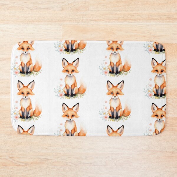Item preview, Whimsical Watercolor Fox designed and sold by Victoria Riabov.