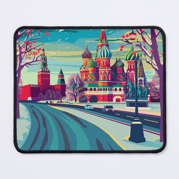 Item preview, Moscow Art Moscow Print designed and sold by nomiraclehere.