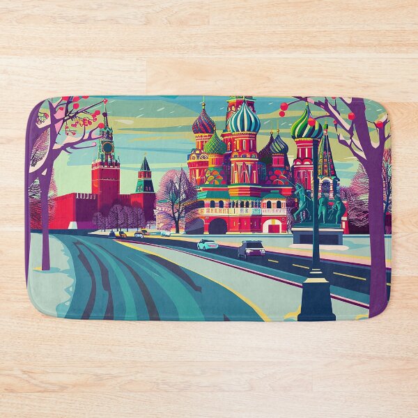 Item preview, Moscow Art Moscow Print designed and sold by nomiraclehere.