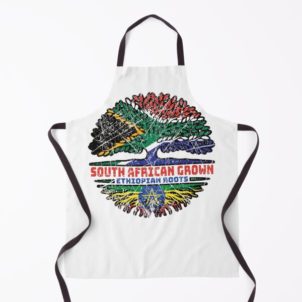 Item preview, Ethiopia Ethiopian South African South Africa Tree Roots Flag designed and sold by FlagX.