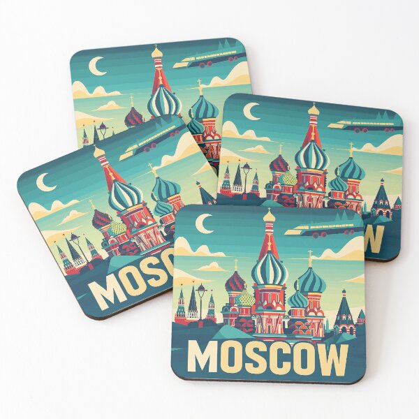 Item preview, Moscow Art Moscow Print designed and sold by nomiraclehere.