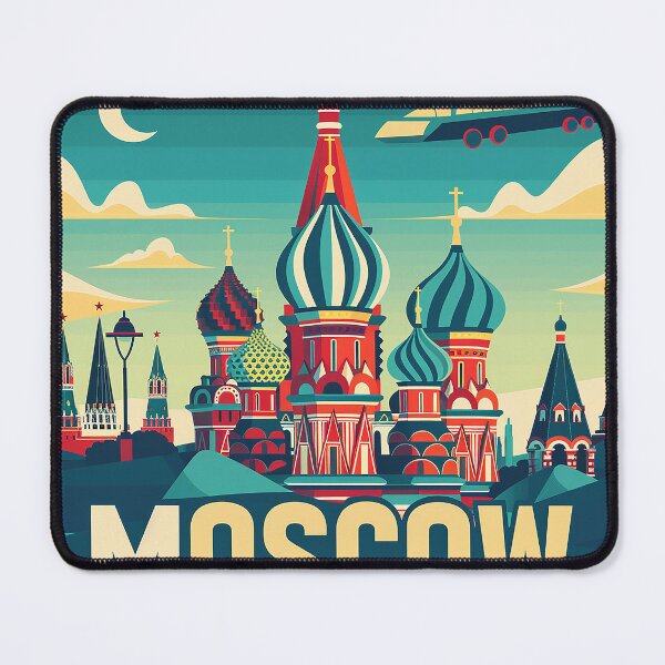 Item preview, Moscow Art Moscow Print designed and sold by nomiraclehere.