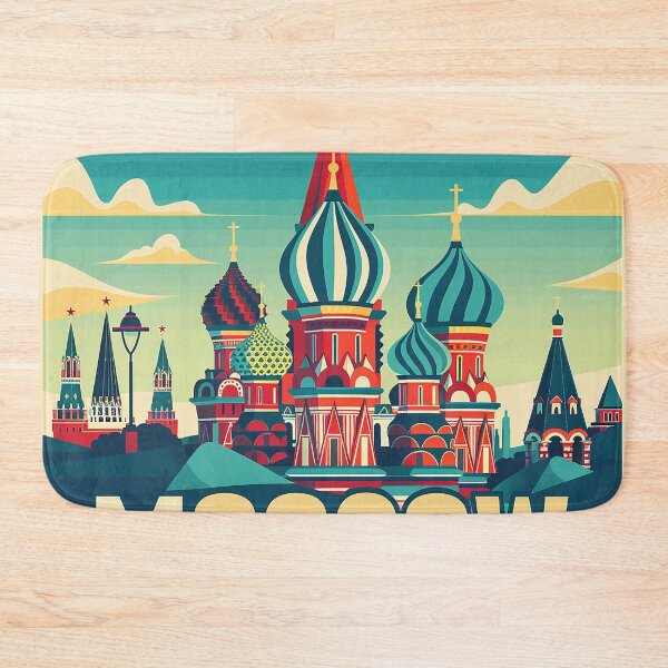 Item preview, Moscow Art Moscow Print designed and sold by nomiraclehere.