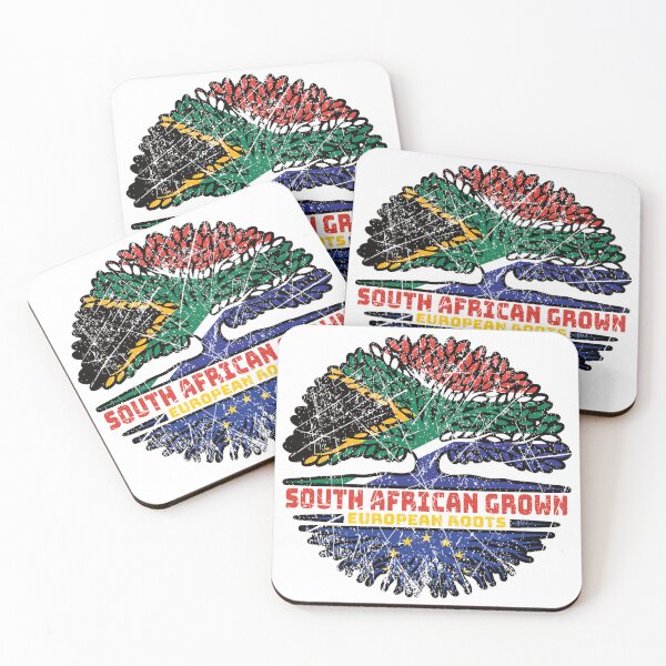 Item preview, European Union EU Europe South African South Africa Tree Roots Flag designed and sold by FlagX.