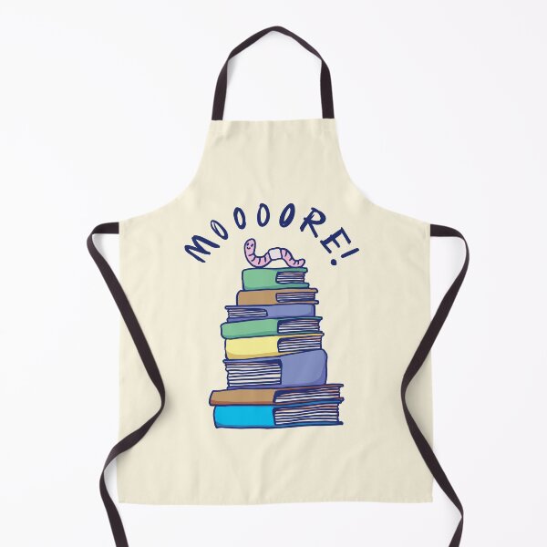 Item preview, Worm on top of books designed and sold by PopcornpunkART.