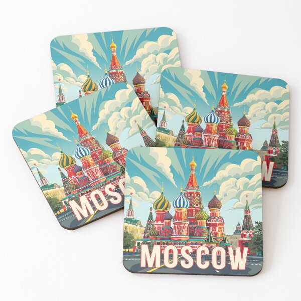 Item preview, Moscow Art Moscow Print designed and sold by nomiraclehere.