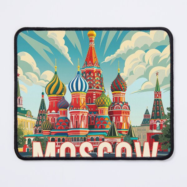 Item preview, Moscow Art Moscow Print designed and sold by nomiraclehere.