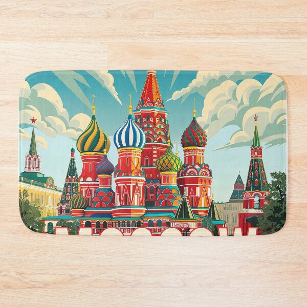 Item preview, Moscow Art Moscow Print designed and sold by nomiraclehere.