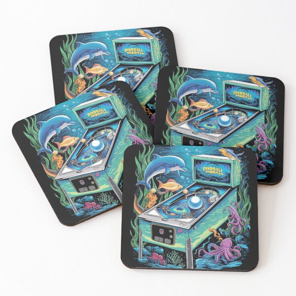 Item preview, Dive into the Deep: Underwater Pinball Adventure for Marine Life and Arcade Enthusiasts designed and sold by AmziLife.