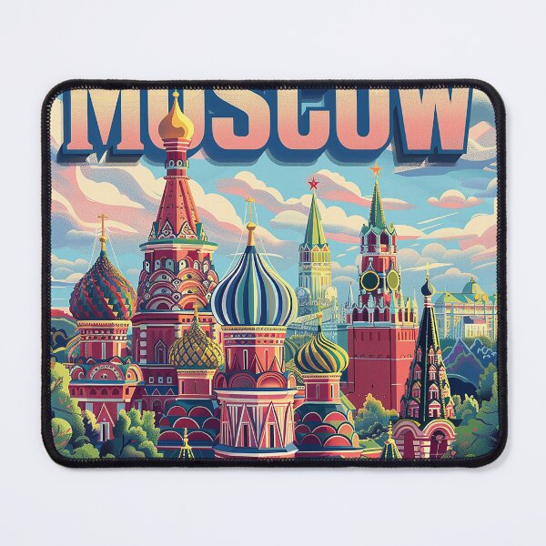 Item preview, Moscow Art Moscow Print designed and sold by nomiraclehere.