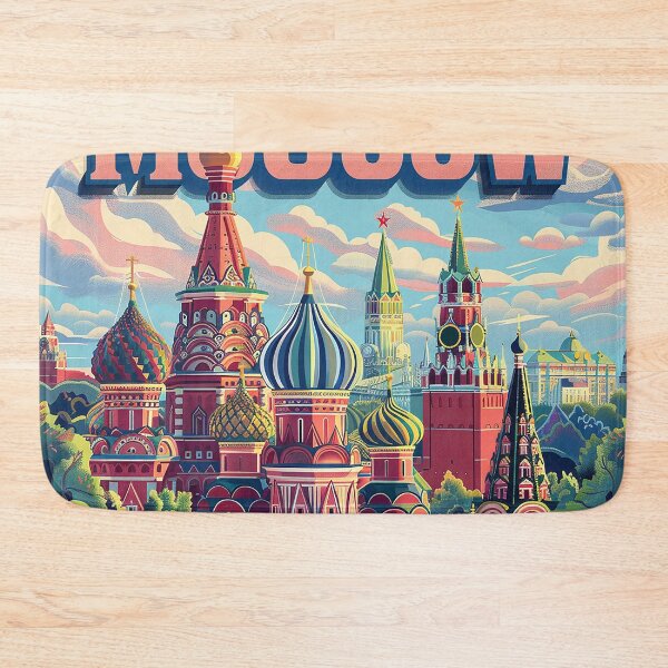 Item preview, Moscow Art Moscow Print designed and sold by nomiraclehere.