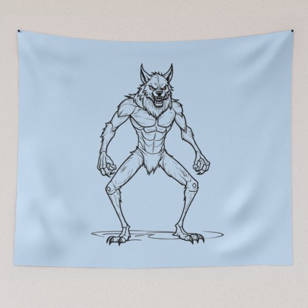 Item preview, Basic Werewolf Artwork designed and sold by Planetporridge.