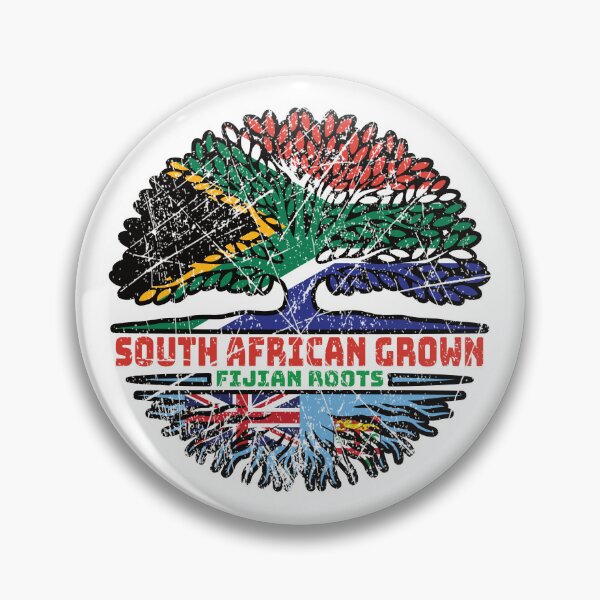 Item preview, Fiji Fijian South African South Africa Tree Roots Flag designed and sold by FlagX.