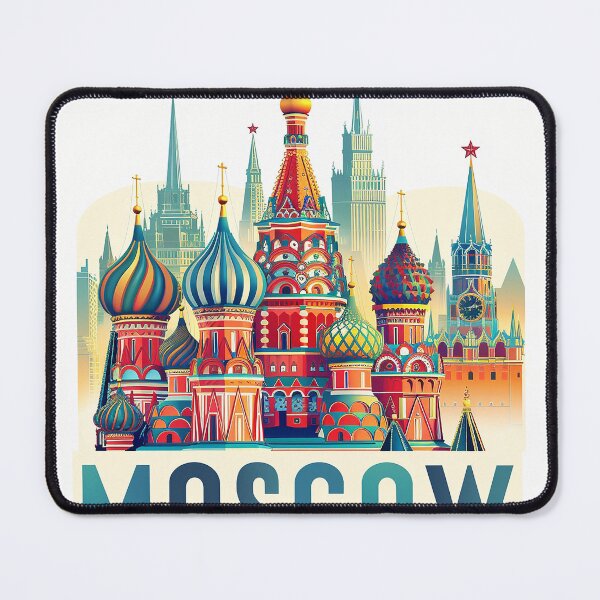 Item preview, Moscow Art Moscow Print designed and sold by nomiraclehere.