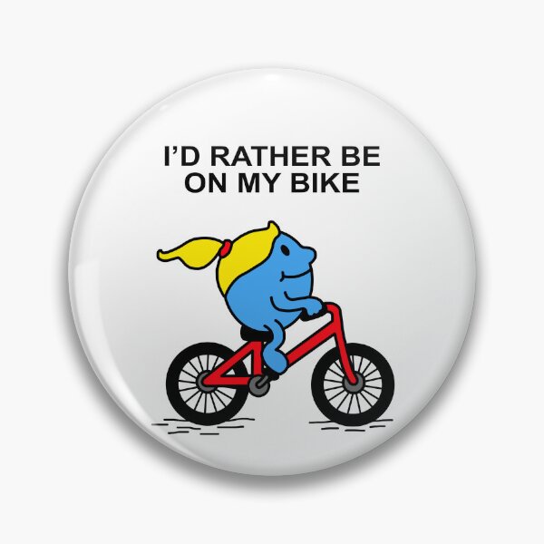 Item preview, Little Miss Id rather be on my bike cyclist designed and sold by Scat the cat.