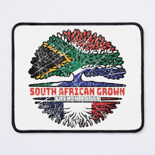Item preview, France French South African South Africa Tree Roots Flag designed and sold by FlagX.