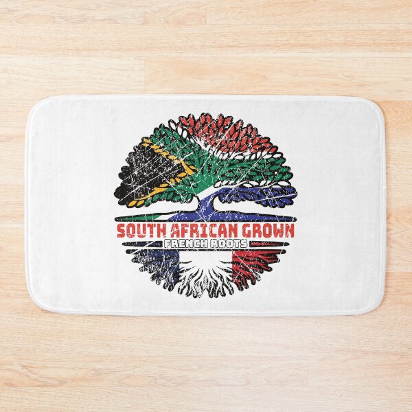 Item preview, France French South African South Africa Tree Roots Flag designed and sold by FlagX.