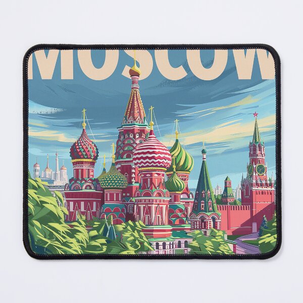 Item preview, Moscow Art Moscow Print designed and sold by nomiraclehere.