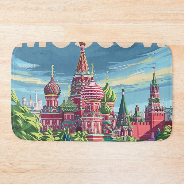 Item preview, Moscow Art Moscow Print designed and sold by nomiraclehere.