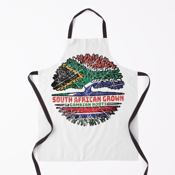 Item preview, Gambia Gambian South African South Africa Tree Roots Flag designed and sold by FlagX.