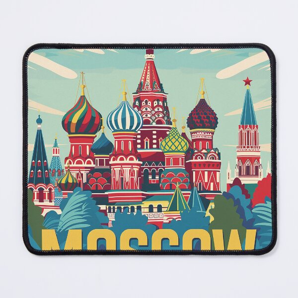 Item preview, Moscow Art Moscow Print designed and sold by nomiraclehere.