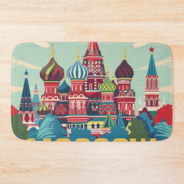 Item preview, Moscow Art Moscow Print designed and sold by nomiraclehere.