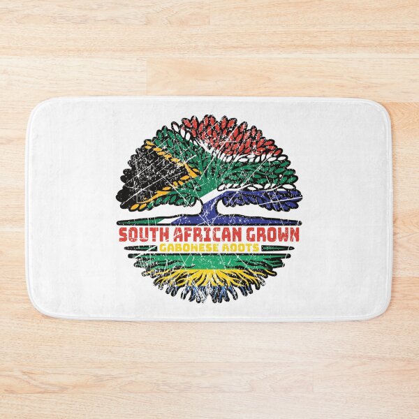 Item preview, Gabon Gabonese South African South Africa Tree Roots Flag designed and sold by FlagX.